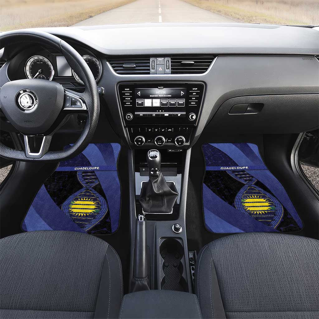 Guadeloupe Is In My DNA Car Mats - Wonder Print Shop