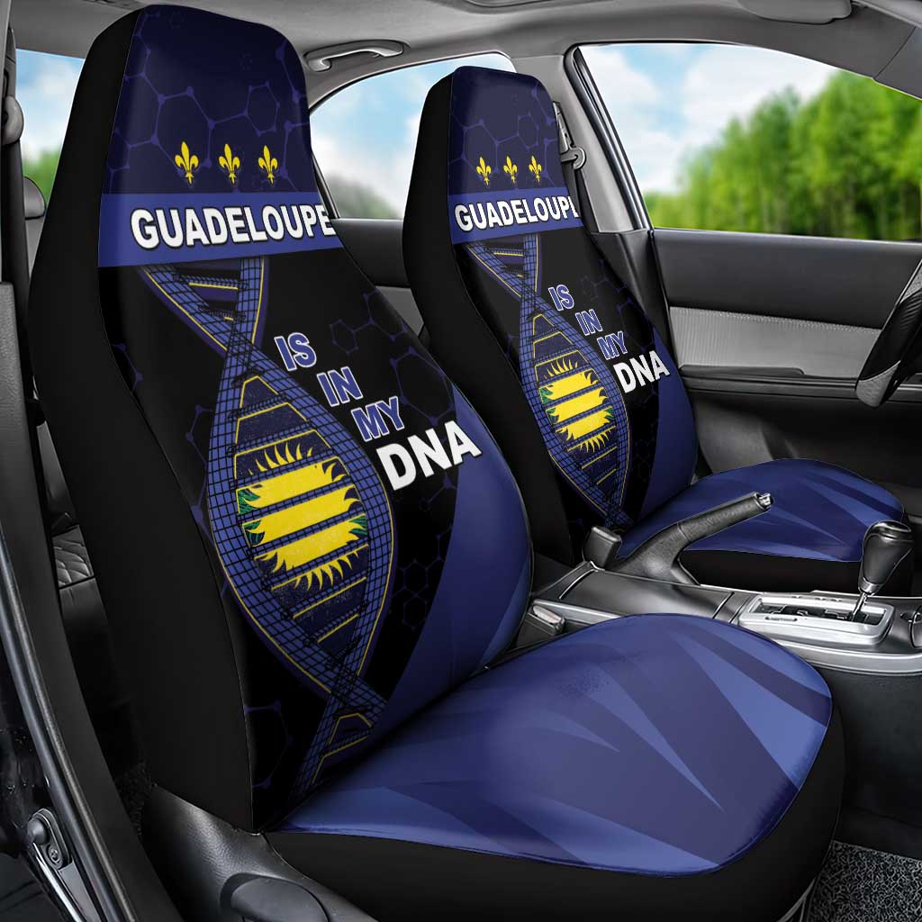 Guadeloupe Is In My DNA Car Seat Cover - Wonder Print Shop