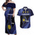 Guadeloupe Is In My DNA Couples Matching Off Shoulder Maxi Dress and Hawaiian Shirt - Wonder Print Shop