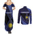 Guadeloupe Is In My DNA Couples Matching Summer Maxi Dress and Long Sleeve Button Shirt - Wonder Print Shop