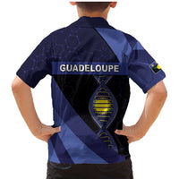 Guadeloupe Is In My DNA Family Matching Mermaid Dress and Hawaiian Shirt - Wonder Print Shop