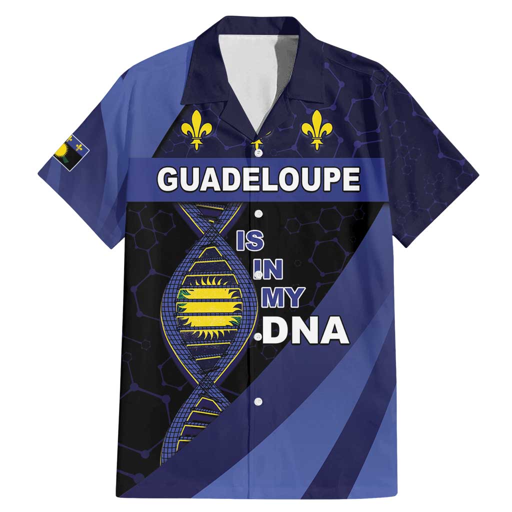 Guadeloupe Is In My DNA Family Matching Mermaid Dress and Hawaiian Shirt - Wonder Print Shop