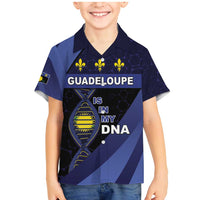 Guadeloupe Is In My DNA Family Matching Mermaid Dress and Hawaiian Shirt - Wonder Print Shop