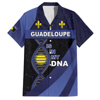 Guadeloupe Is In My DNA Family Matching Off The Shoulder Long Sleeve Dress and Hawaiian Shirt - Wonder Print Shop
