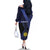 Guadeloupe Is In My DNA Family Matching Off The Shoulder Long Sleeve Dress and Hawaiian Shirt - Wonder Print Shop
