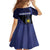 Guadeloupe Is In My DNA Family Matching Off Shoulder Maxi Dress and Hawaiian Shirt - Wonder Print Shop