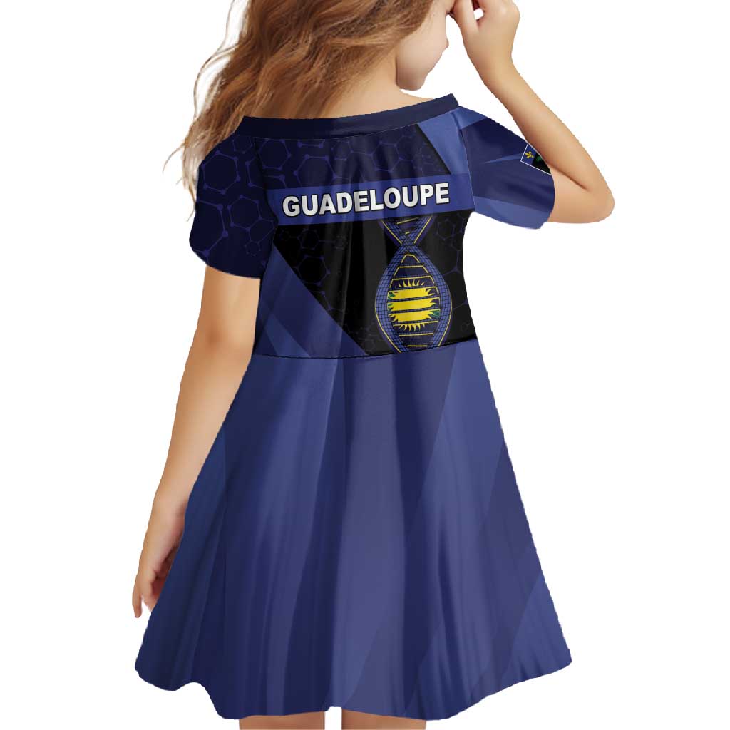 Guadeloupe Is In My DNA Family Matching Tank Maxi Dress and Hawaiian Shirt - Wonder Print Shop