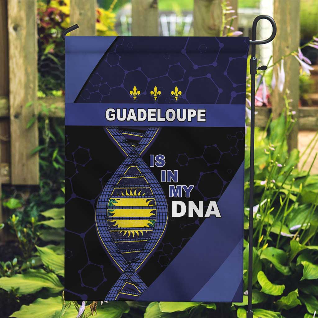 Guadeloupe Is In My DNA Garden Flag - Wonder Print Shop