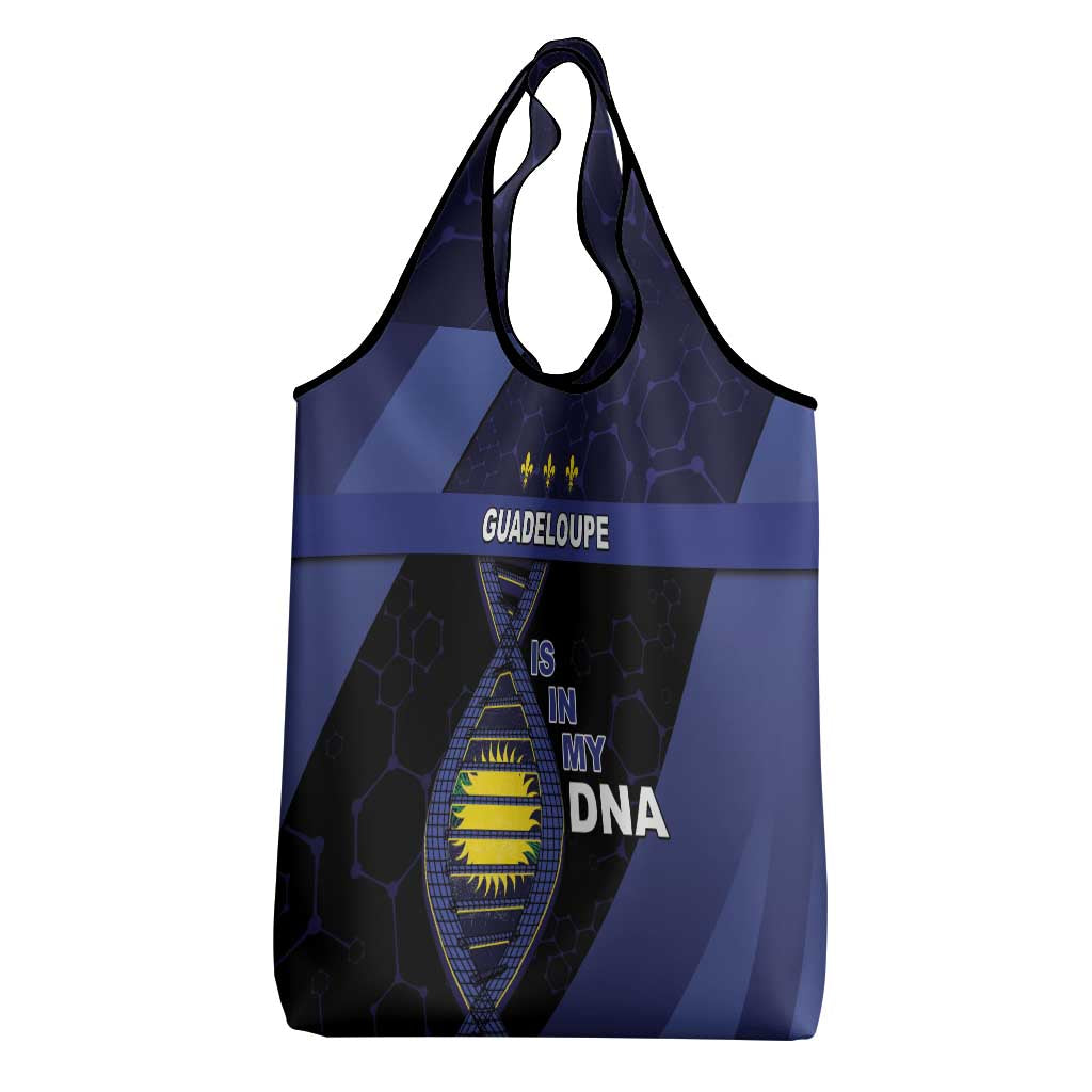 Guadeloupe Is In My DNA Grocery Bag - Wonder Print Shop