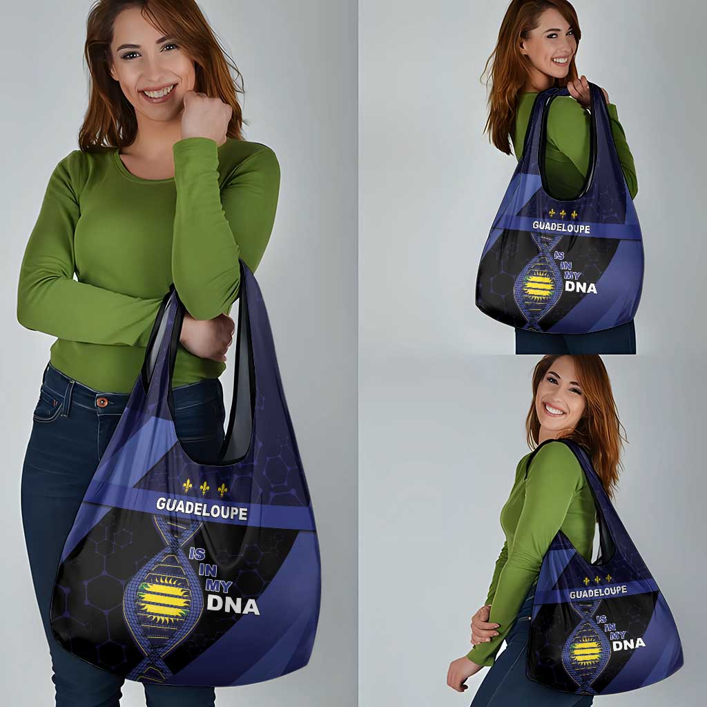 Guadeloupe Is In My DNA Grocery Bag - Wonder Print Shop
