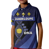 Guadeloupe Is In My DNA Kid Polo Shirt - Wonder Print Shop