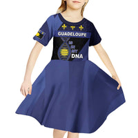 Guadeloupe Is In My DNA Kid Short Sleeve Dress - Wonder Print Shop
