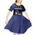 Guadeloupe Is In My DNA Kid Short Sleeve Dress - Wonder Print Shop