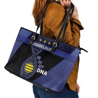 Guadeloupe Is In My DNA Leather Tote Bag - Wonder Print Shop
