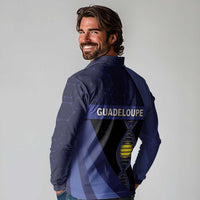 Guadeloupe Is In My DNA Long Sleeve Polo Shirt - Wonder Print Shop