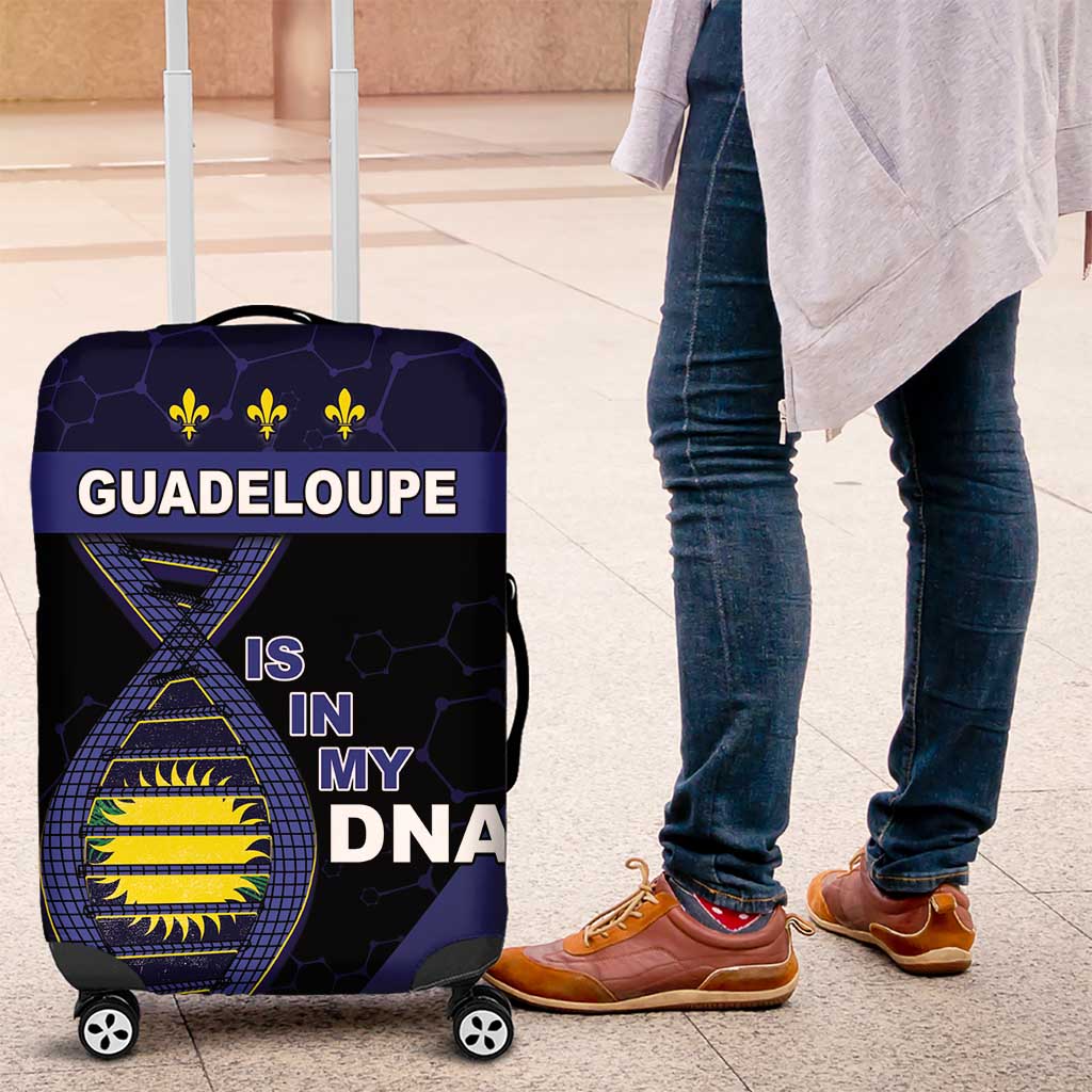 Guadeloupe Is In My DNA Luggage Cover - Wonder Print Shop