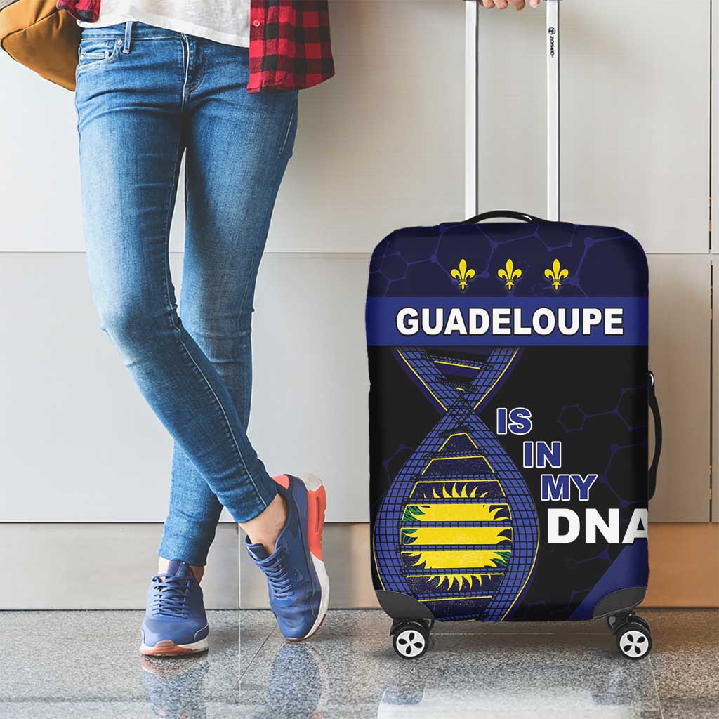 Guadeloupe Is In My DNA Luggage Cover - Wonder Print Shop