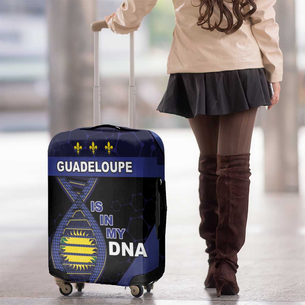 Guadeloupe Is In My DNA Luggage Cover - Wonder Print Shop