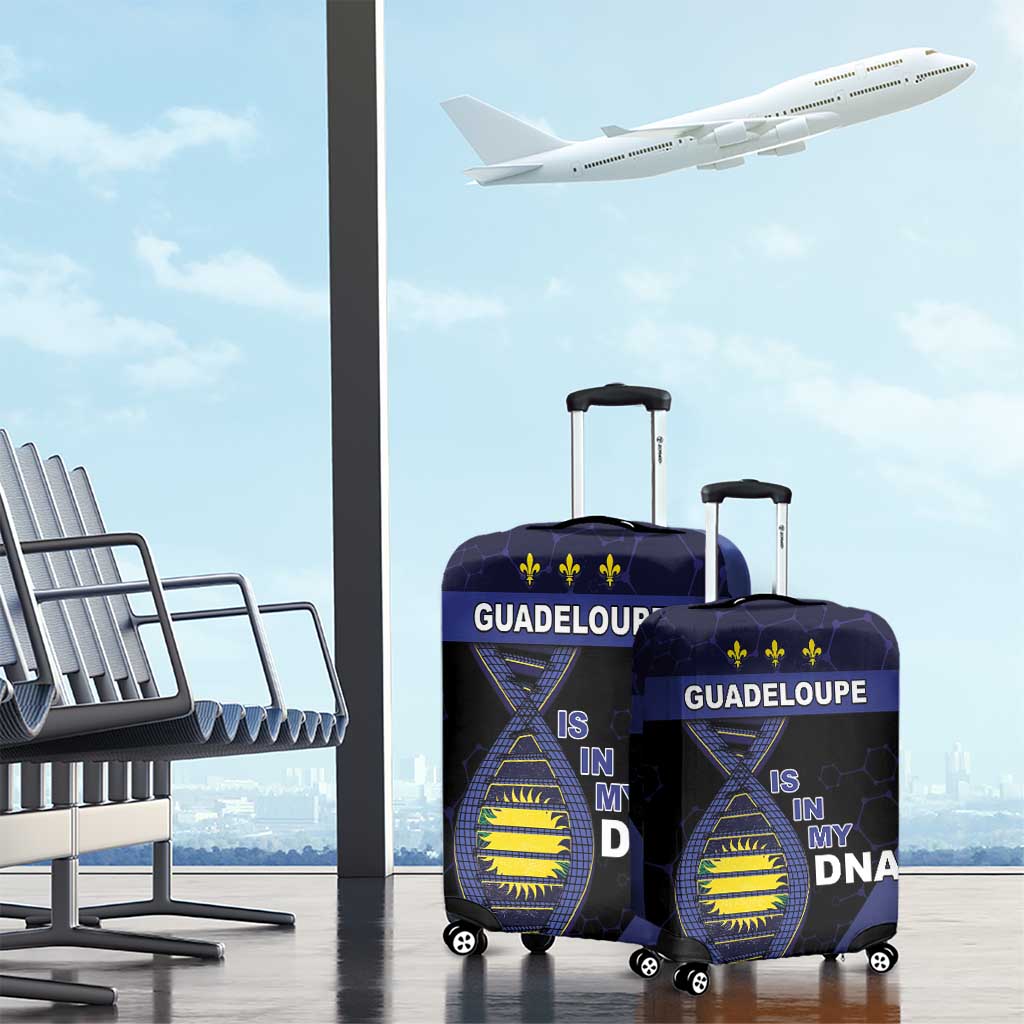 Guadeloupe Is In My DNA Luggage Cover - Wonder Print Shop