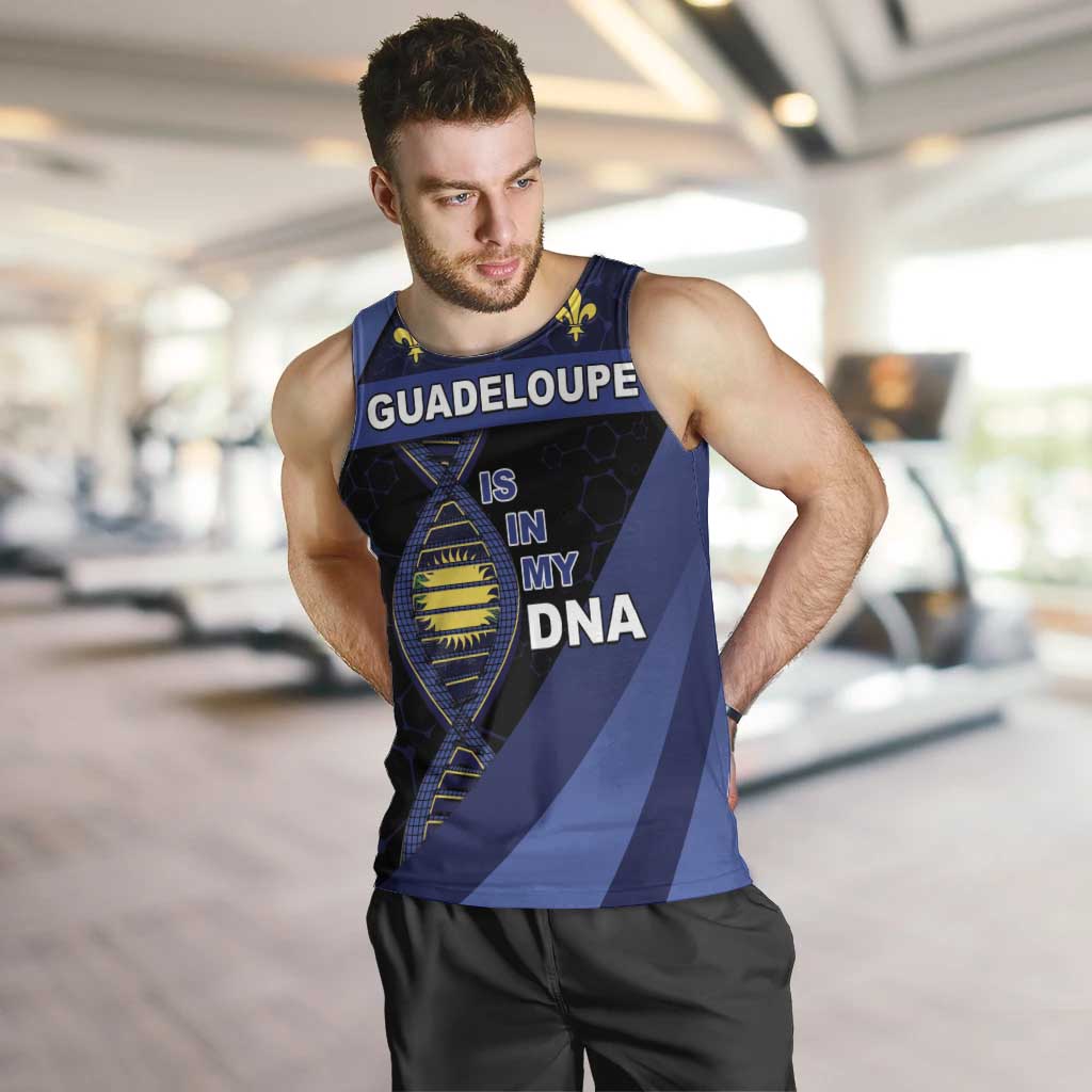 Guadeloupe Is In My DNA Men Tank Top - Wonder Print Shop