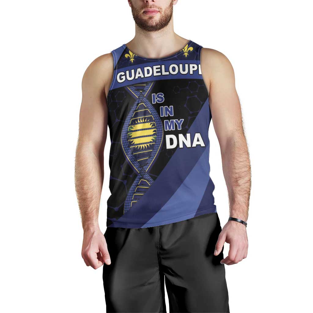 Guadeloupe Is In My DNA Men Tank Top - Wonder Print Shop