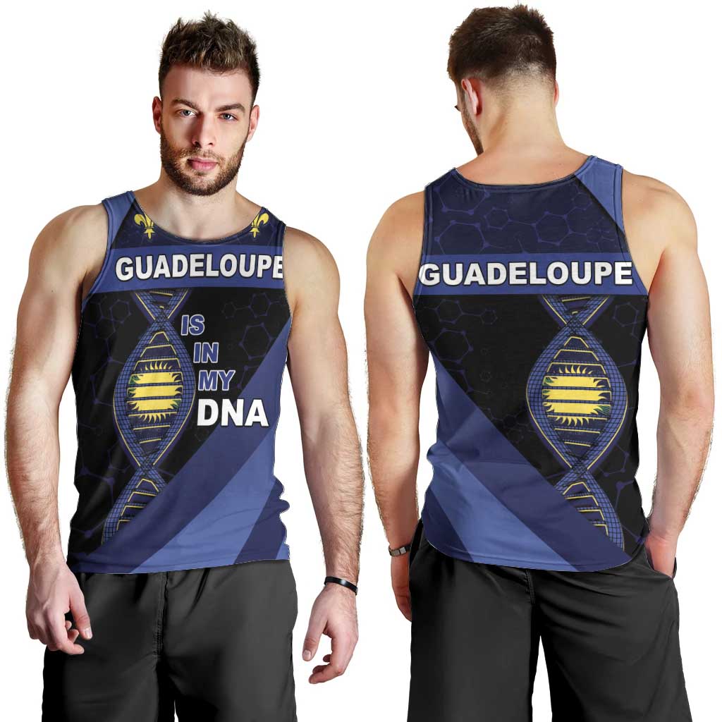 Guadeloupe Is In My DNA Men Tank Top - Wonder Print Shop