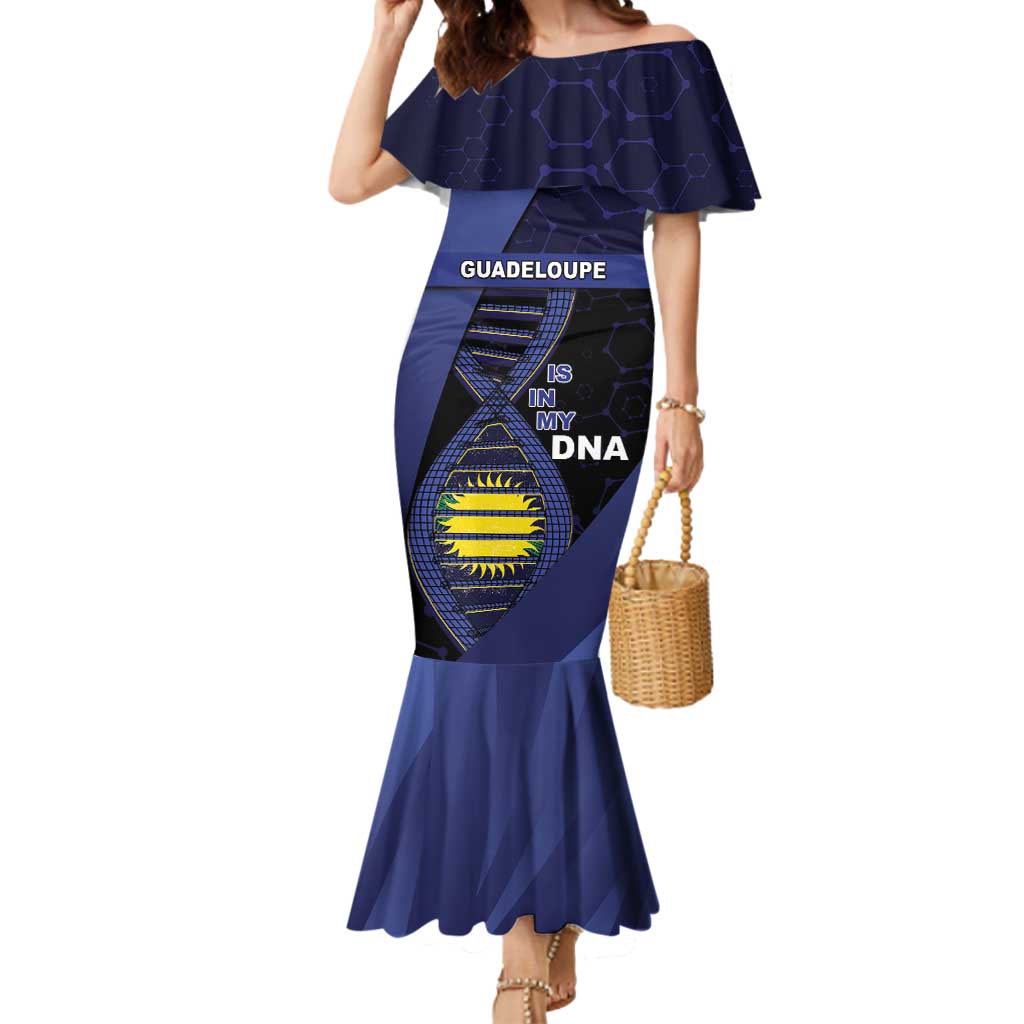 Guadeloupe Is In My DNA Mermaid Dress - Wonder Print Shop