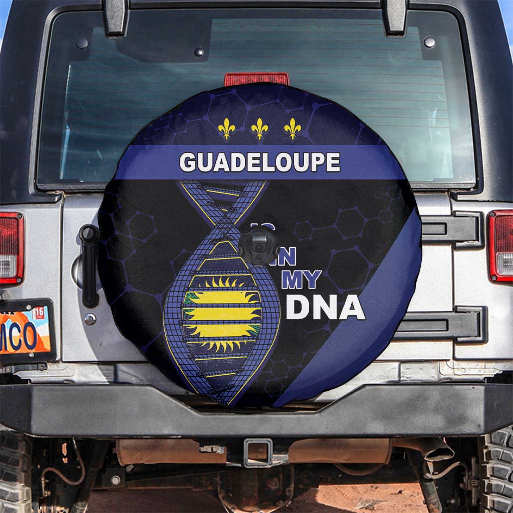 Guadeloupe Is In My DNA Spare Tire Cover - Wonder Print Shop