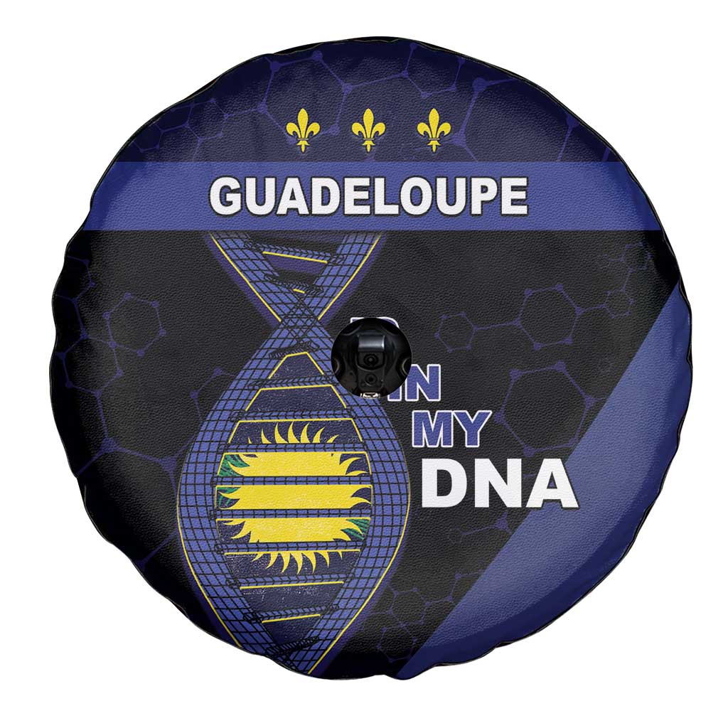 Guadeloupe Is In My DNA Spare Tire Cover - Wonder Print Shop