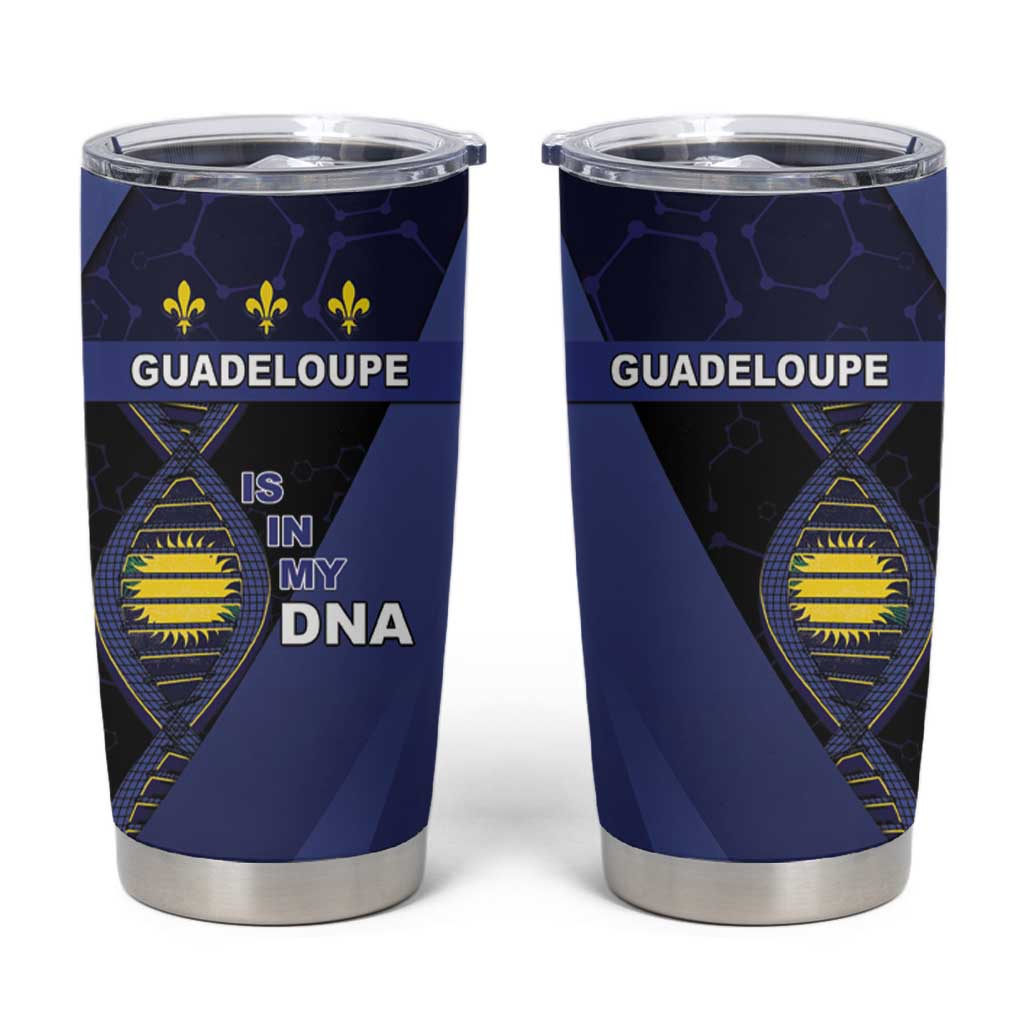 Guadeloupe Is In My DNA Tumbler Cup - Wonder Print Shop