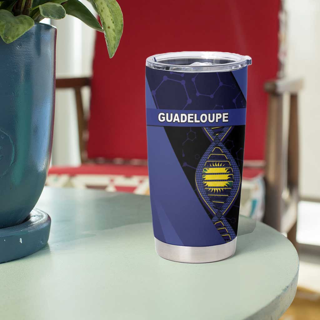 Guadeloupe Is In My DNA Tumbler Cup - Wonder Print Shop