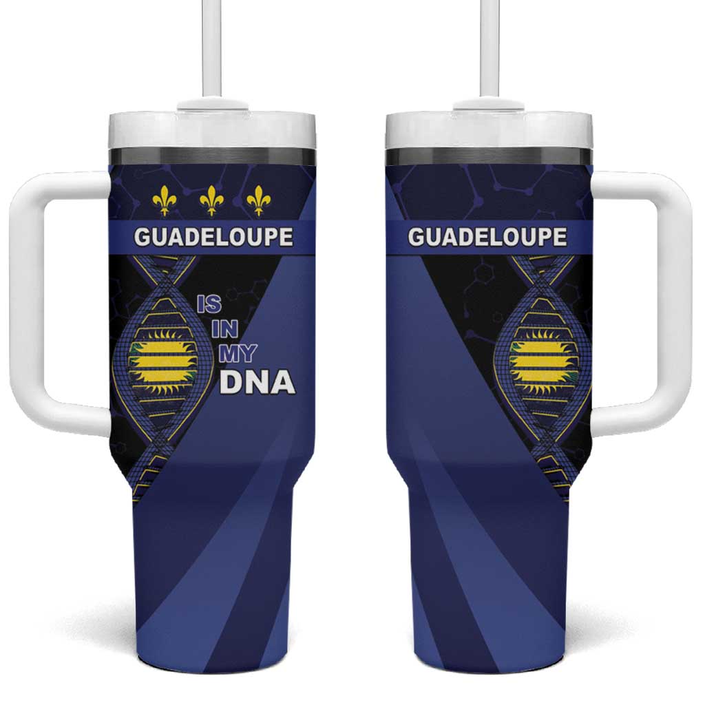 Guadeloupe Is In My DNA Tumbler With Handle - Wonder Print Shop
