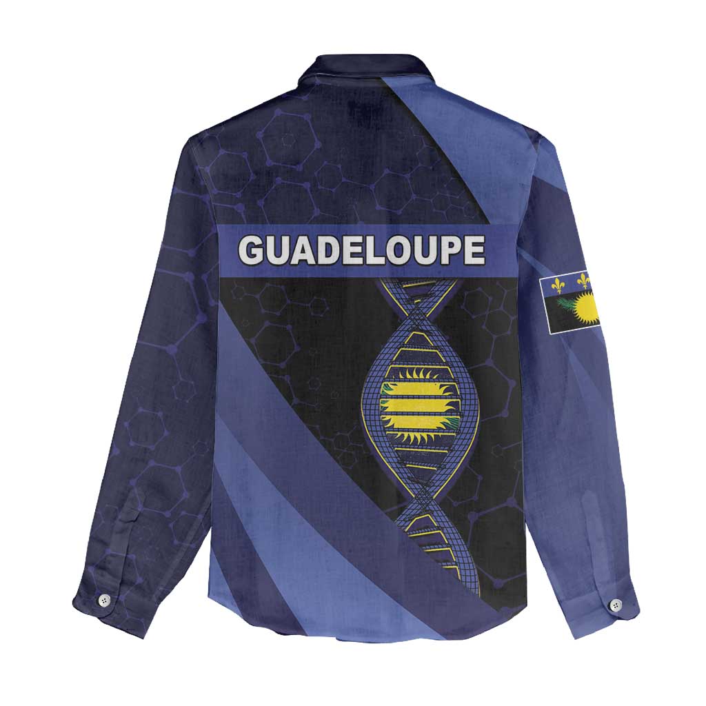 Guadeloupe Is In My DNA Women Casual Shirt - Wonder Print Shop