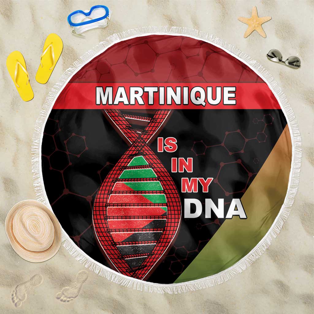 Martinique Is In My DNA Beach Blanket - Wonder Print Shop