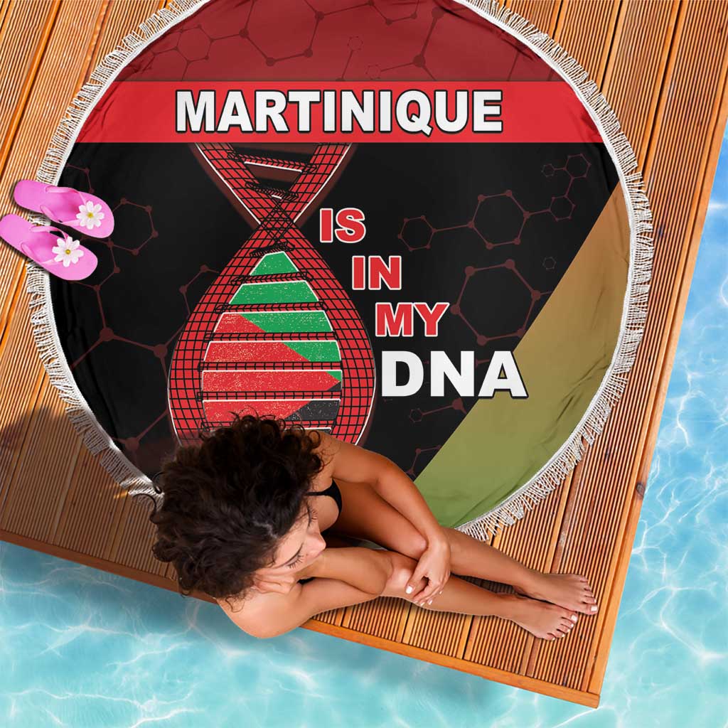 Martinique Is In My DNA Beach Blanket - Wonder Print Shop