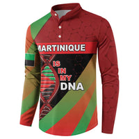 Martinique Is In My DNA Button Sweatshirt - Wonder Print Shop