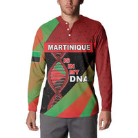 Martinique Is In My DNA Button Sweatshirt - Wonder Print Shop