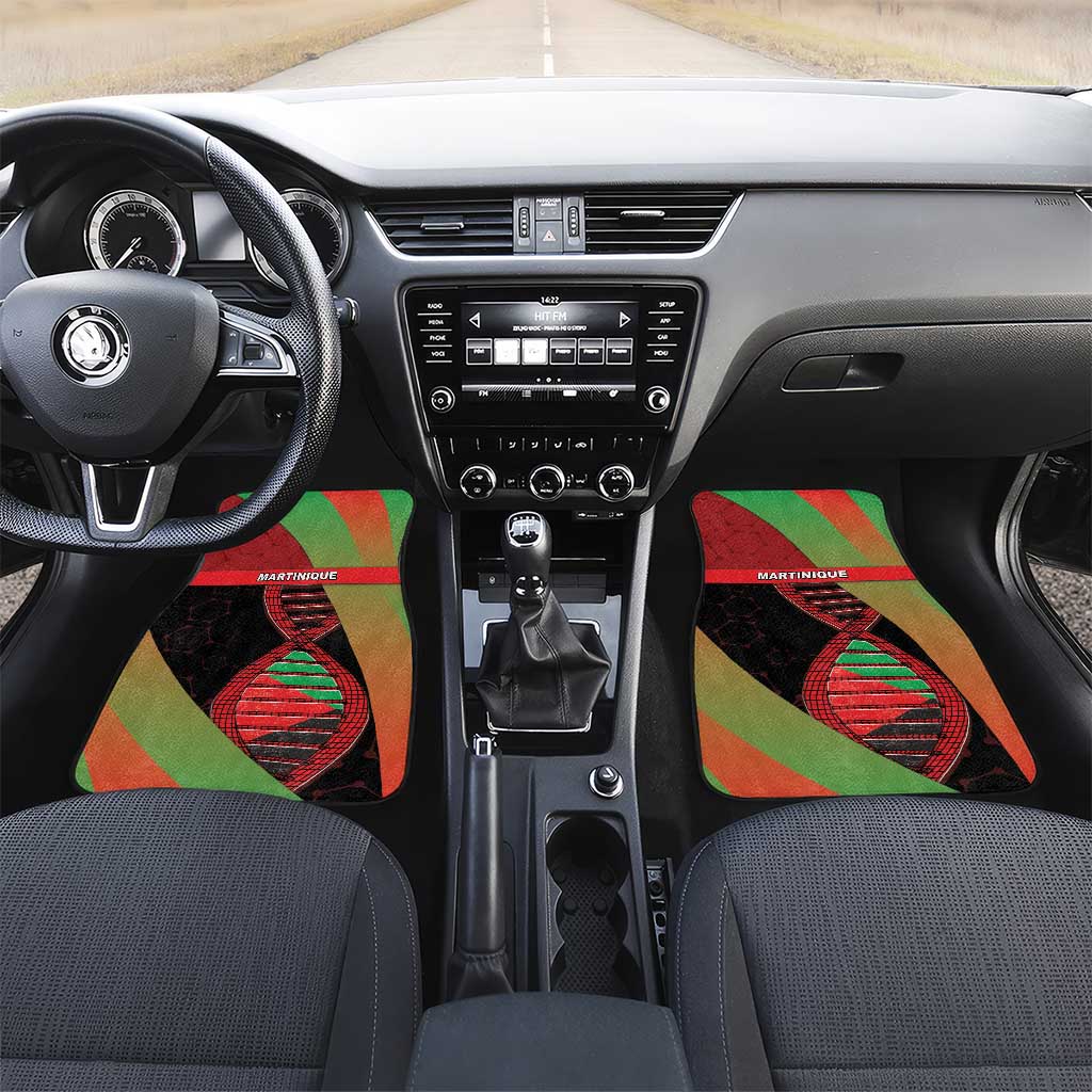Martinique Is In My DNA Car Mats - Wonder Print Shop