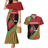 Martinique Is In My DNA Couples Matching Mermaid Dress and Hawaiian Shirt - Wonder Print Shop