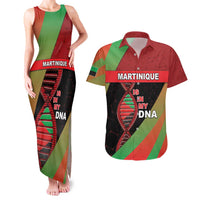 Martinique Is In My DNA Couples Matching Tank Maxi Dress and Hawaiian Shirt - Wonder Print Shop