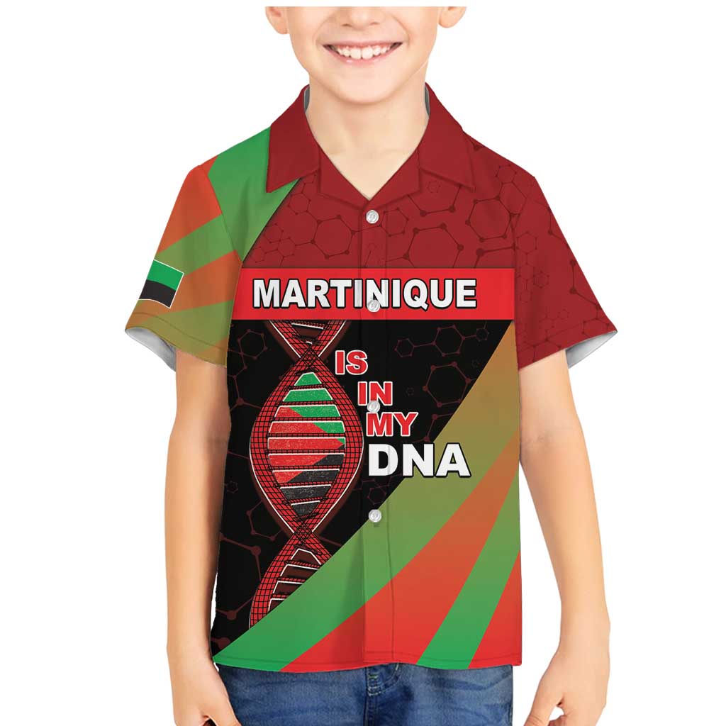 Martinique Is In My DNA Family Matching Mermaid Dress and Hawaiian Shirt - Wonder Print Shop