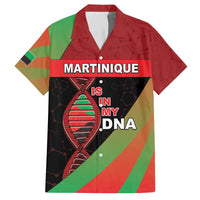 Martinique Is In My DNA Family Matching Off The Shoulder Long Sleeve Dress and Hawaiian Shirt - Wonder Print Shop