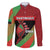 Martinique Is In My DNA Family Matching Off The Shoulder Long Sleeve Dress and Hawaiian Shirt - Wonder Print Shop