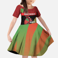 Martinique Is In My DNA Family Matching Off Shoulder Maxi Dress and Hawaiian Shirt - Wonder Print Shop