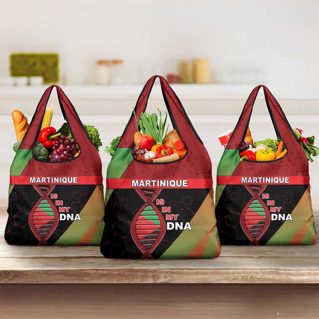 Martinique Is In My DNA Grocery Bag - Wonder Print Shop