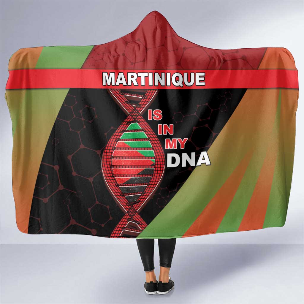 Martinique Is In My DNA Hooded Blanket - Wonder Print Shop
