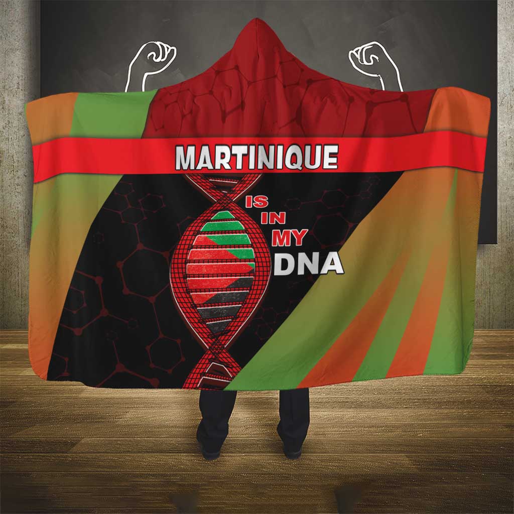 Martinique Is In My DNA Hooded Blanket - Wonder Print Shop