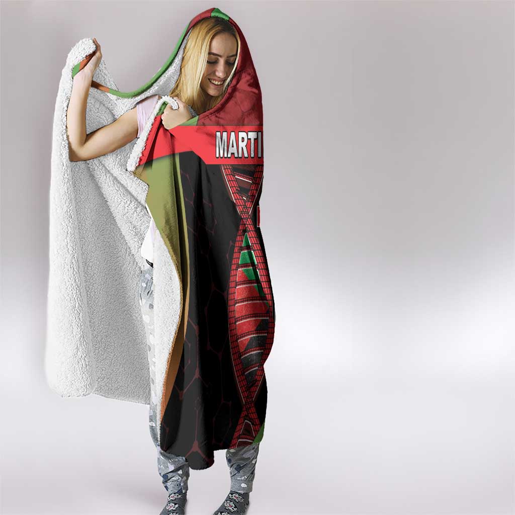 Martinique Is In My DNA Hooded Blanket - Wonder Print Shop