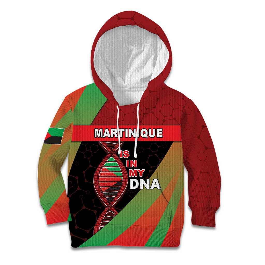 Martinique Is In My DNA Kid Hoodie - Wonder Print Shop
