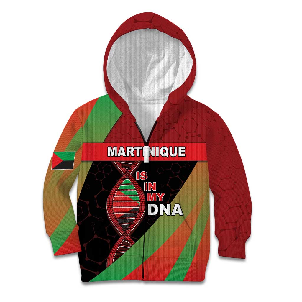 Martinique Is In My DNA Kid Hoodie - Wonder Print Shop